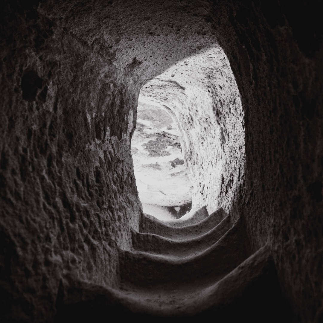 entrada de una cueva