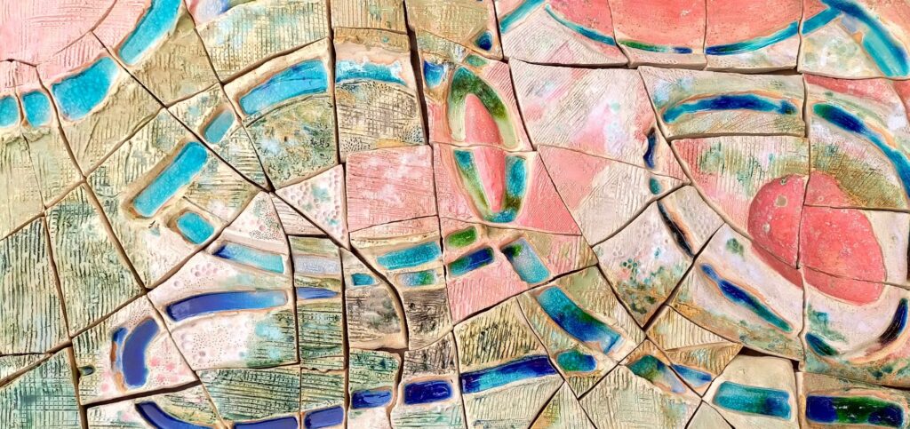 mural de cerámica Salinas